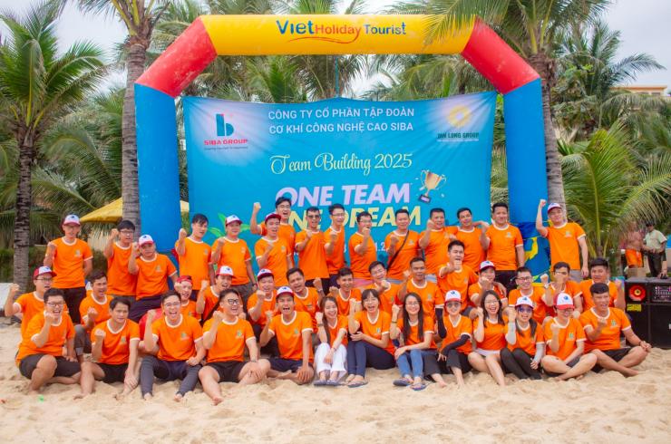 Chuyến Teambuilding "One Team One Dream" của tập thể Siba Group tại Phan Thiết - Kỷ Niệm Đáng Nhớ