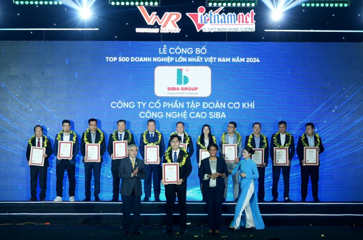 SIBA GROUP – TỰ HÀO GÓP MẶT TRONG TOP 500 DOANH NGHIỆP LỚN NHẤT VIỆT NAM 2024