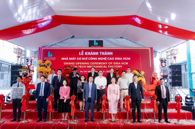 SIBA GROUP KHÁNH THÀNH NHÀ MÁY CƠ KHÍ CÔNG NGHỆ CAO HCM, KỲ VỌNG DOANH THU GẦN 1.000 TỶ ĐỒNG/NĂM