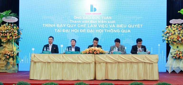 ĐHĐCĐ Siba Group: Tập trung phát triển mảng cơ khí và năng lượng tái tạo