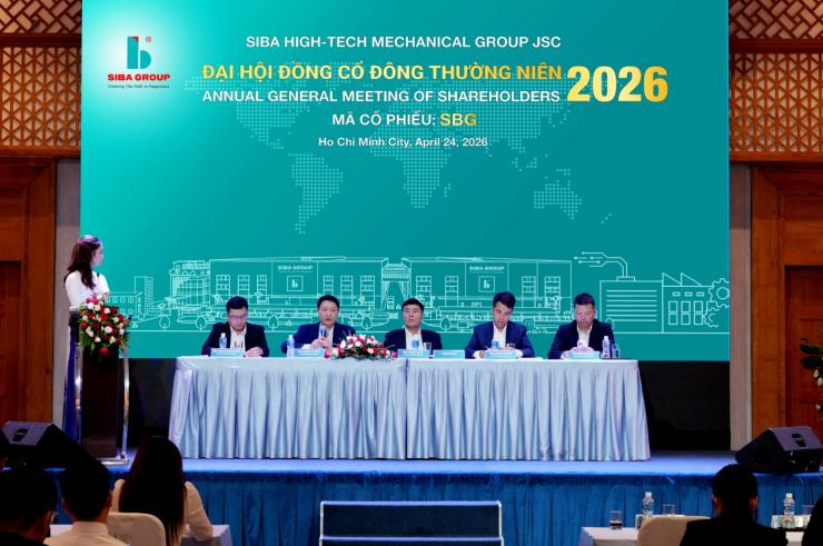 ĐHĐCĐ SIBA GROUP 2026: DỒN LỰC CƠ KHÍ CÔNG NGHỆ CAO, KỲ VỌNG NGHÌN TỶ TỪ ĐƠN HÀNG TOÀN CẦU