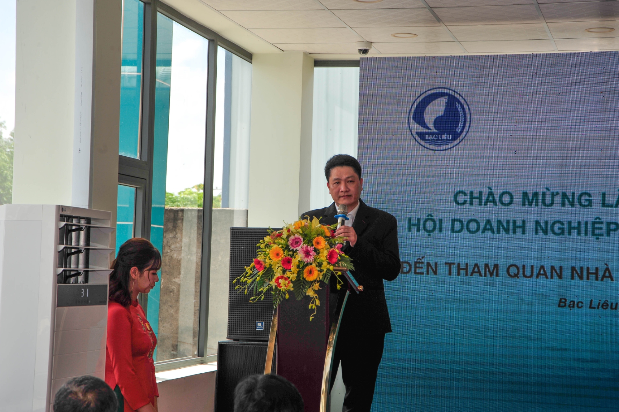 Ông Nguyễn Văn Đức - Tổng Giám đốc SIBA GROUP phát biểu tại chương trình