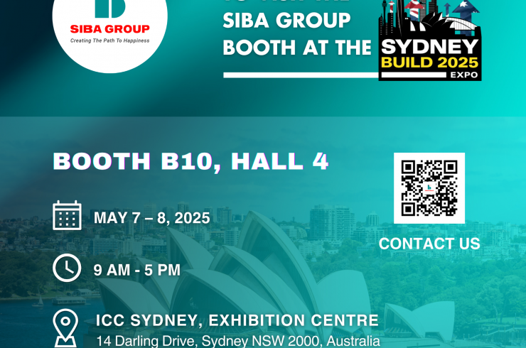 SIBA GROUP SẼ CÓ MẶT TẠI SYDNEY BUILD EXPO 2025
