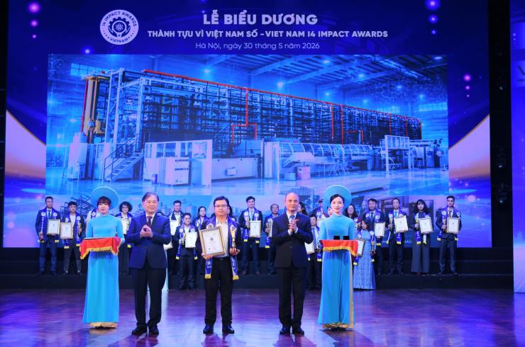 SIBA GROUP ĐƯỢC VINH DANH Ở HAI HẠNG MỤC CÔNG NGHIỆP THÔNG MINH VÀ ĐỔI MỚI SÁNG TẠO VÌ PHÁT TRIỂN BỀN VỮNG TẠI VIET NAM I4 IMPACT AWARDS 2026