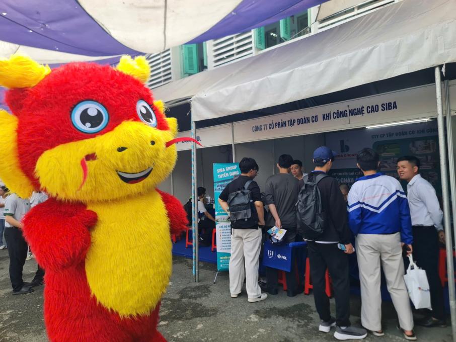 SIBA GROUP THAM GIA JOB FAIR 2026 TẠI ĐẠI HỌC BÁCH KHOA TP.HCM