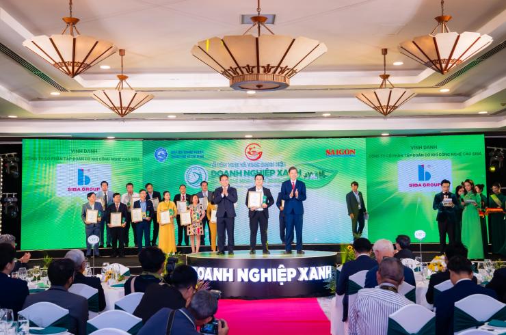 SIBA GROUP được trao tặng danh hiệu Doanh nghiệp Xanh TPHCM 2023
