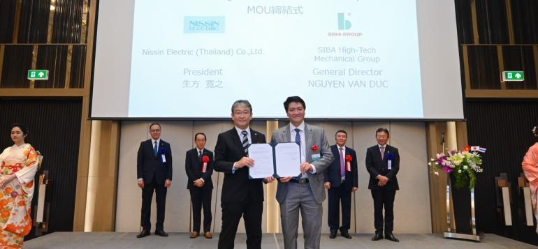 Siba Group hợp tác với nhà sản xuất thiết bị điện hàng đầu Nhật Bản – Nissin Electric Co, Ltd