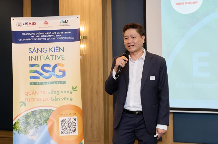 Siba Group vào Top 10 doanh nghiệp xuất sắc tham gia vòng chung kết sáng kiến ESG Việt Nam