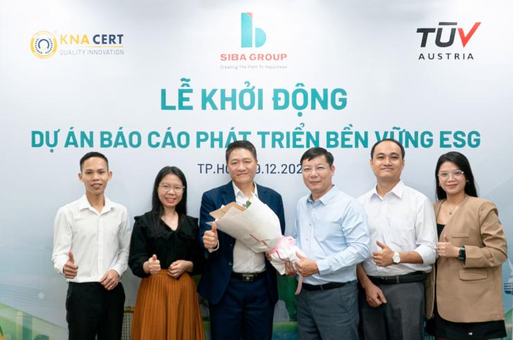 SIBA GROUP CHÍNH THỨC KHỞI ĐỘNG DỰ ÁN BÁO CÁO PHÁT TRIỂN BỀN VỮNG ESG CÙNG KNA