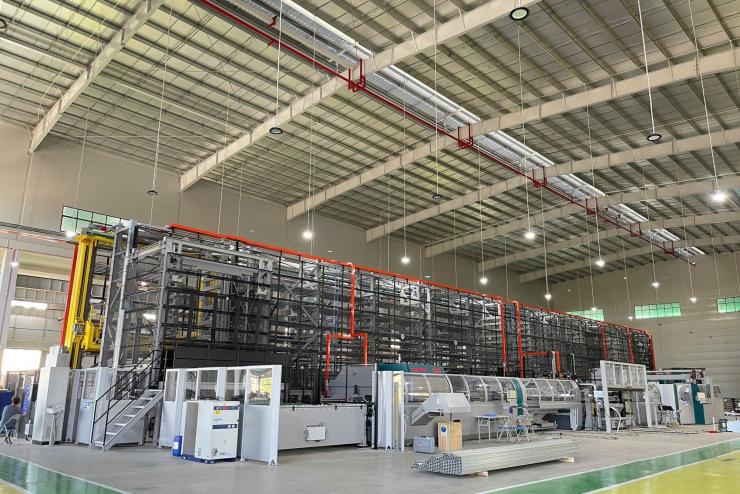 Salvagnini S4 P4 - Italy - Automatic sheet steel processing line